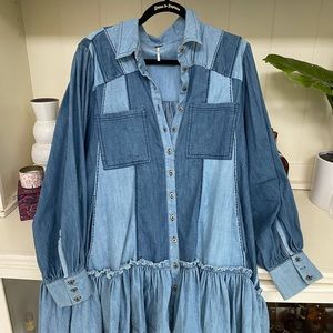 Free People Denim Dress